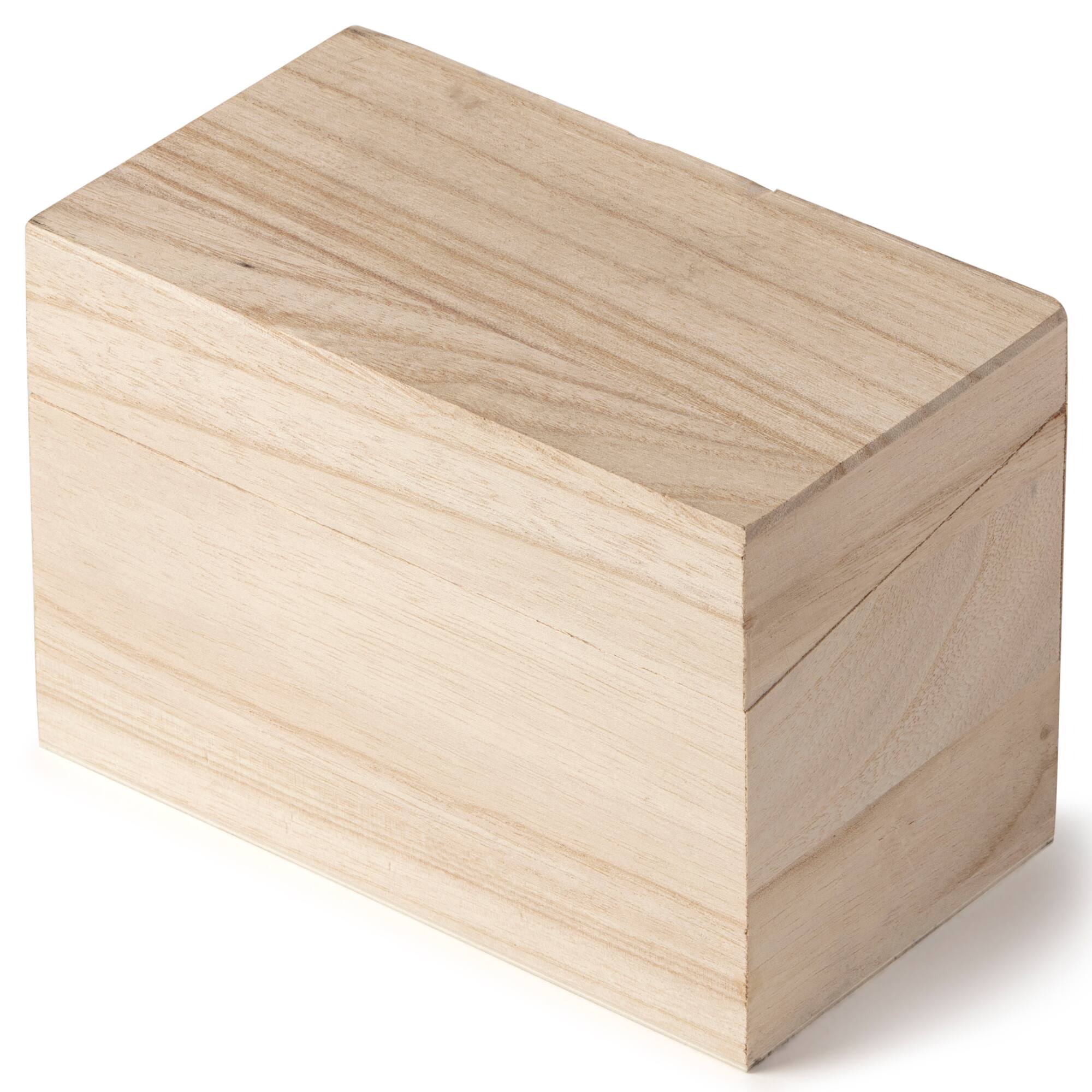 Wood Recipe Box by Make Market®